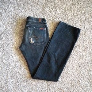 7 For All Mankind Distressed Bootcut